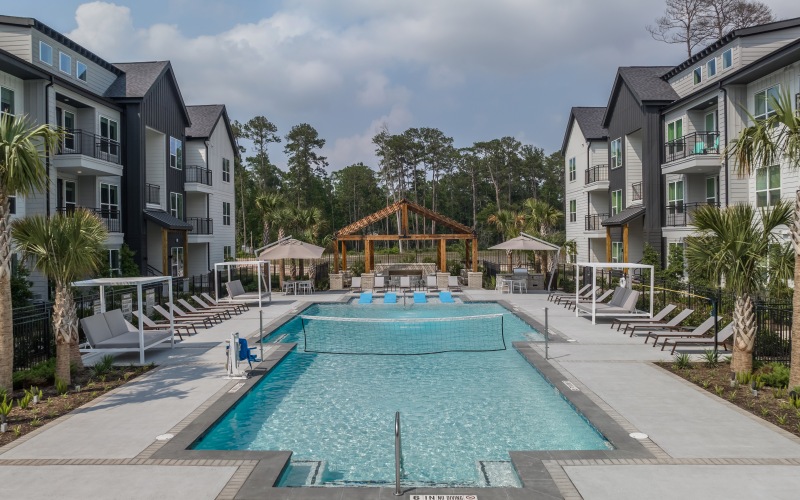 pool view 